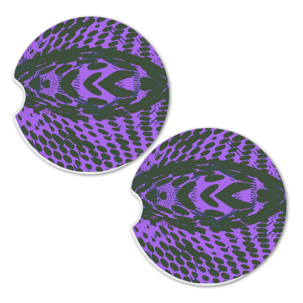 Custom Design - Sandstone Car Coasters - Set of 2