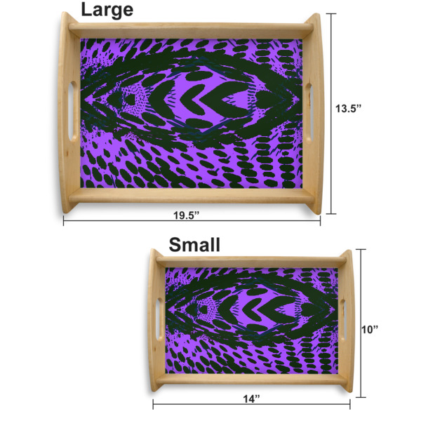 Custom Design - Serving Tray Wood Sizes
