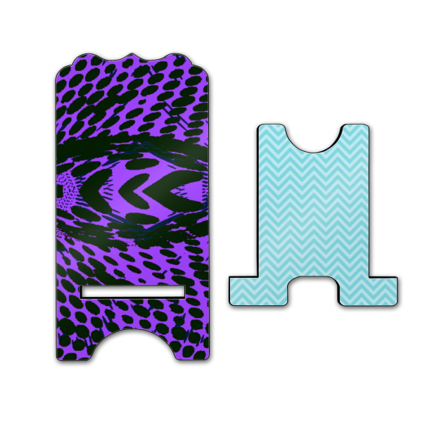 Custom Design - Stylized Phone Stand - Front & Back - Large