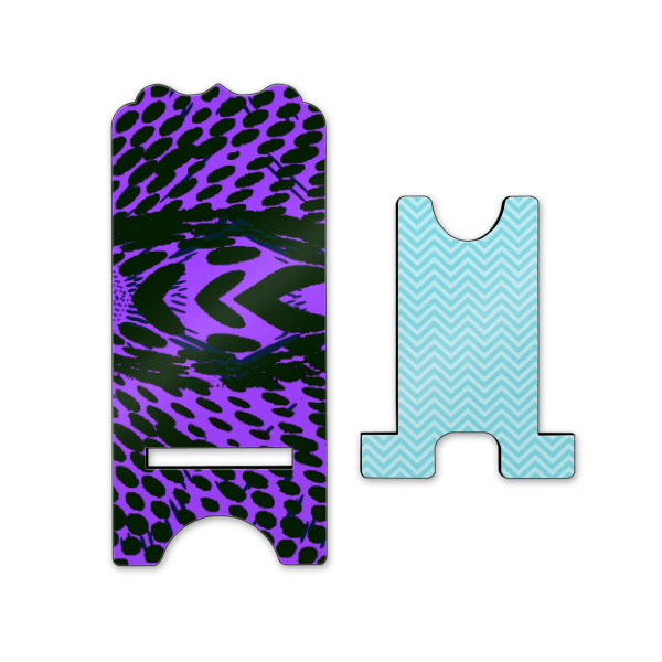 Custom Design - Stylized Phone Stand - Front & Back - Small