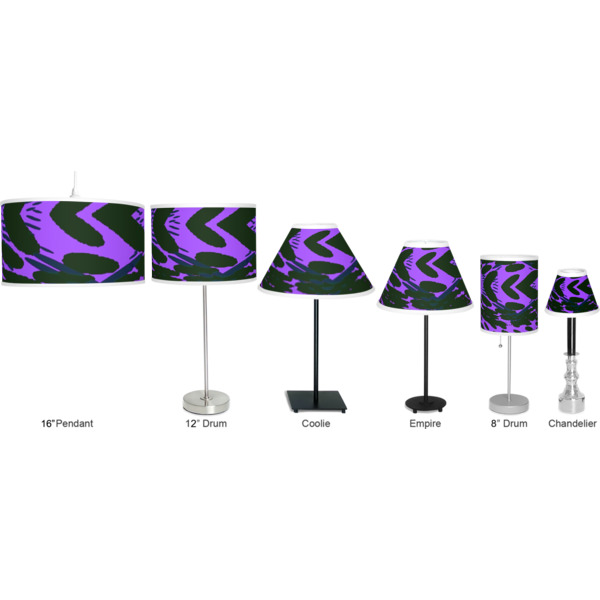 Custom Design - Lamp Full View Size Comparison