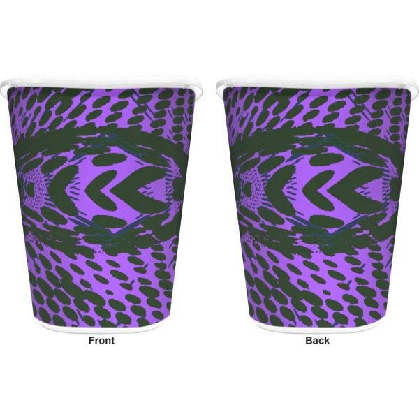 Custom Design - Waste Basket - White - Double Sided - Approval