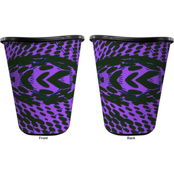 Custom Design - Waste Basket - Black - Double Sided - Approval