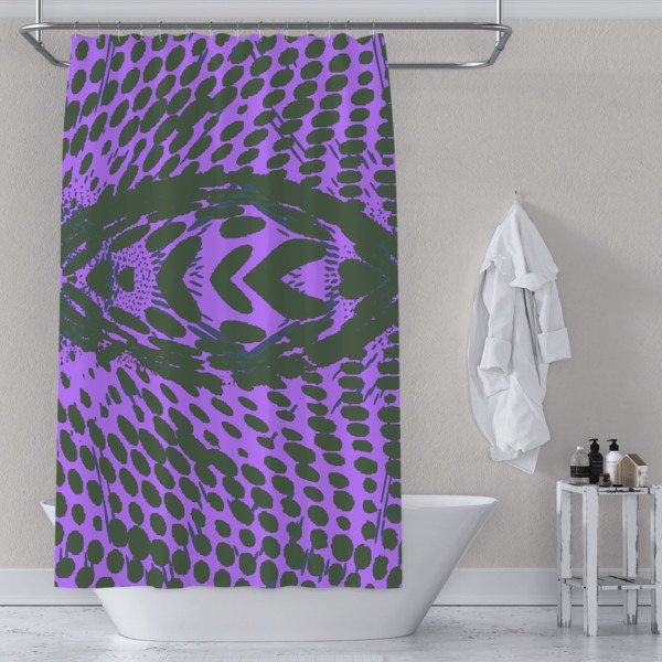 Custom Design - Shower Curtain - 70"x83" - Lifestyle