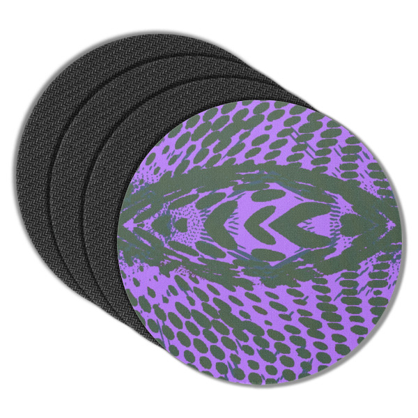 Custom Design - Round Coaster Rubber Back - Main