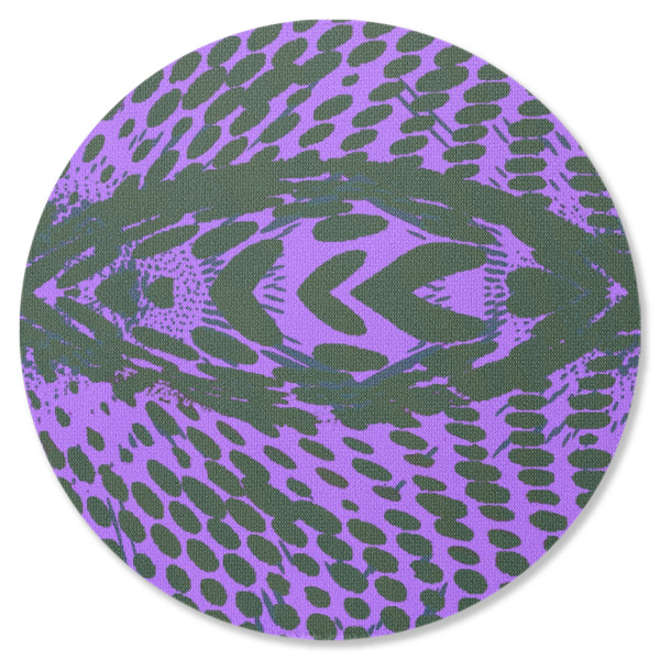 Custom Design - Round Coaster Rubber Back - Single