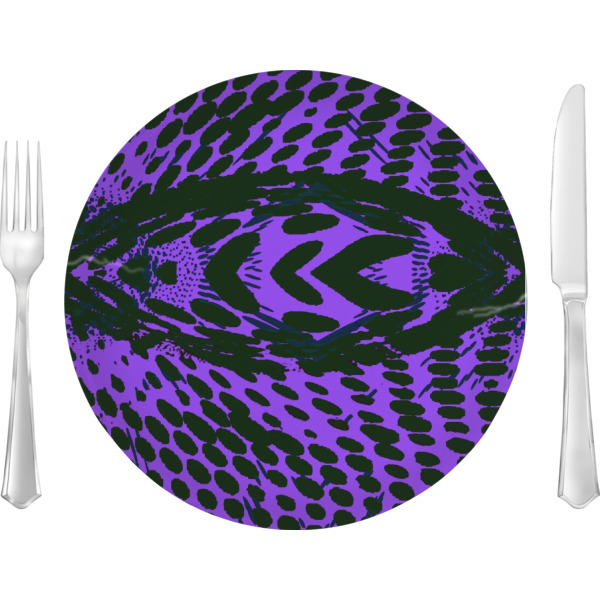 Custom Design Your Own 10" Glass Lunch / Dinner Plate
