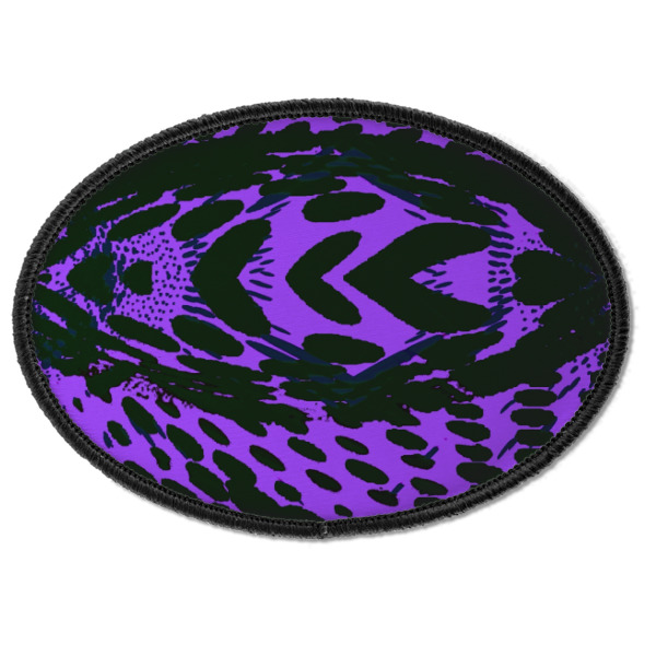 Custom Design - Iron On Patch - Oval - Front