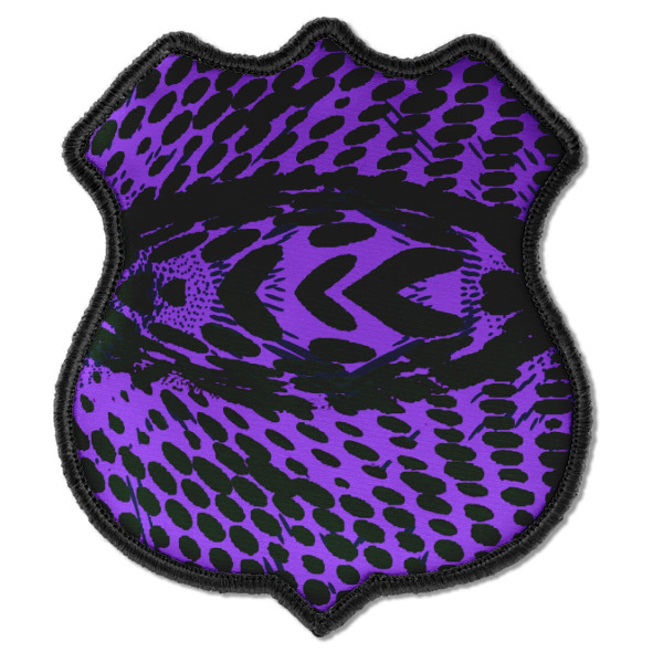 Custom Design - Iron On Patch - Shield - Style C - Front