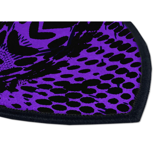 Custom Design - Iron On Patch - Shield - Style B - Closeup