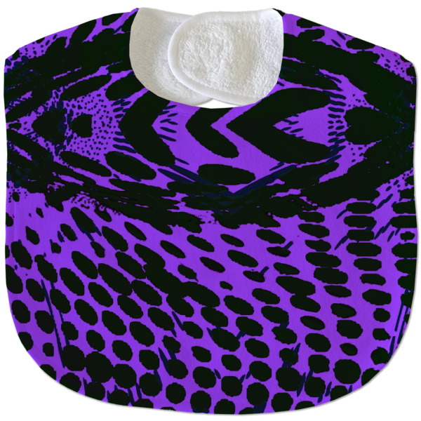 Custom Design - New Baby Bib - Closed and Folded