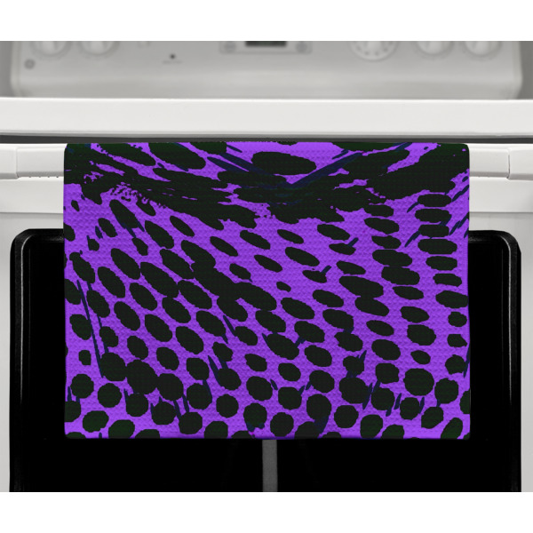 Custom Design - Waffle Weave Towel - Full Color Print - Lifestyle2 Image