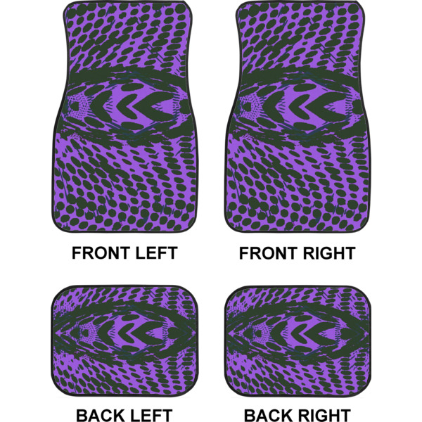Custom Design - Car Floor Mats Set (2F + 2B)