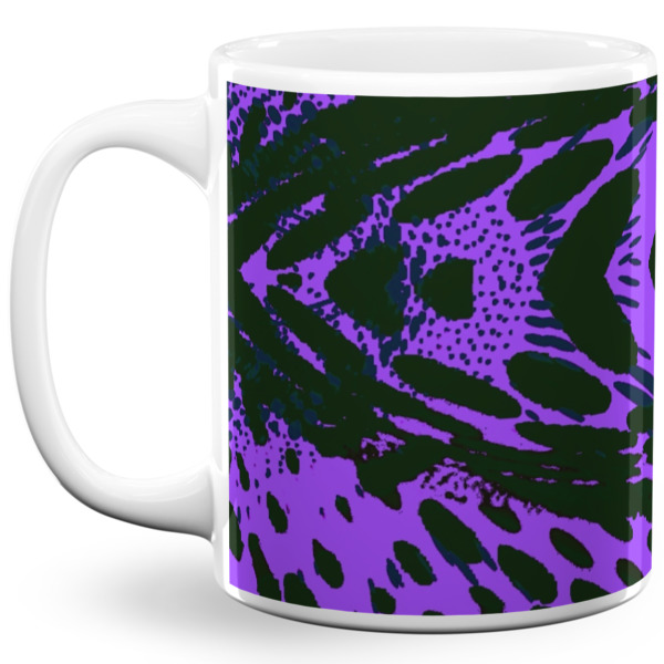 Custom Design Your Own 11 oz Coffee Mug - White