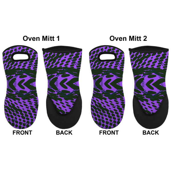 Custom Design - Neoprene Oven Mitt - Set of 2 - Approval