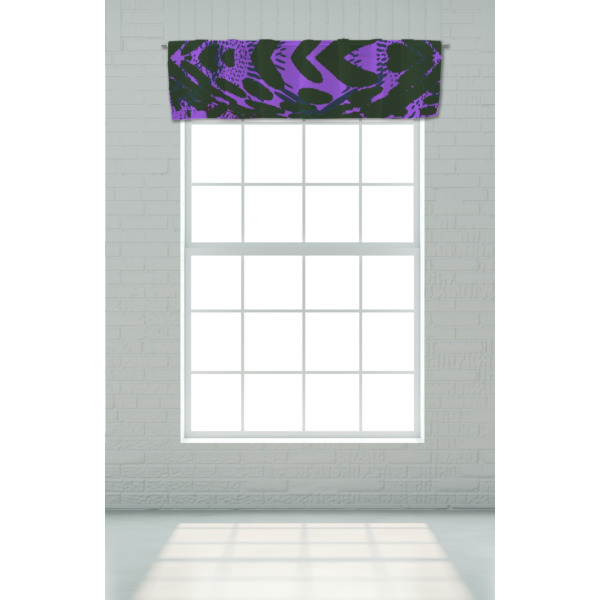 Custom Design - Valance - On window