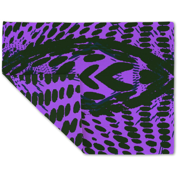 Custom Design - Linen Placemat - Folded Corner (double side)