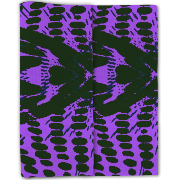 Custom Design - Linen Placemat - Double Sided - Folded Half