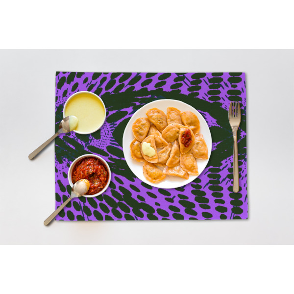 Custom Design - Linen Placemat - Single - Lifestyle