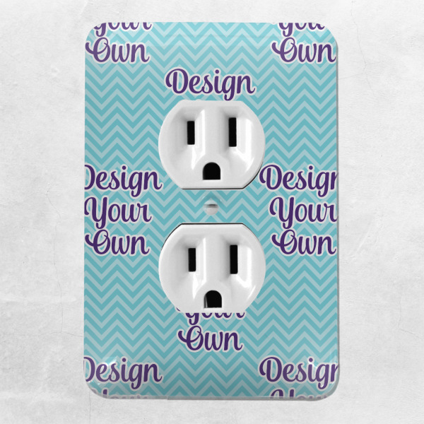 Custom Design - Electric Outlet Plate - Lifestyle