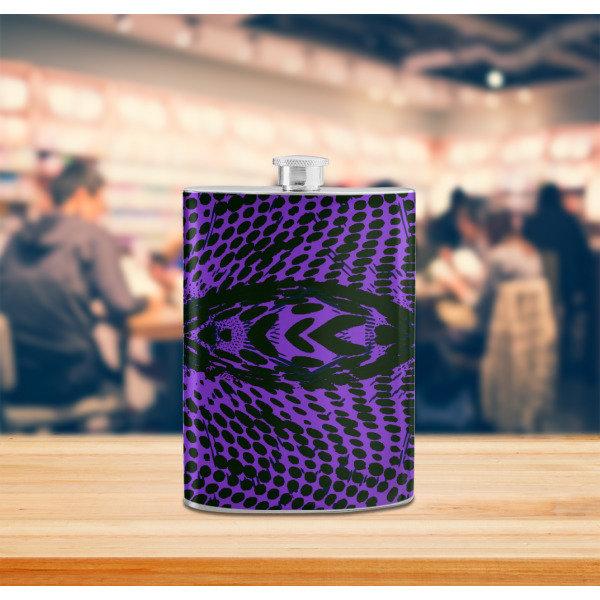 Custom Design - Stainless Steel Flask - LIFESTYLE 2