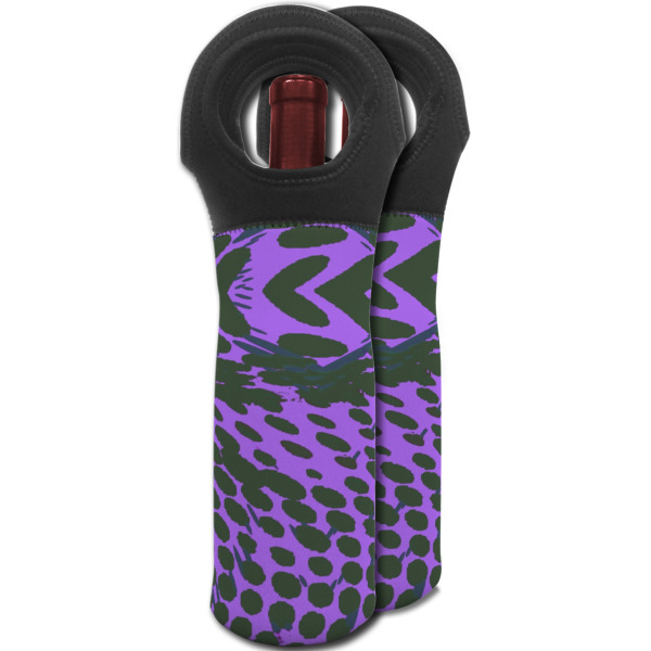 Custom Design - Wine Tote Bag - Two Bags