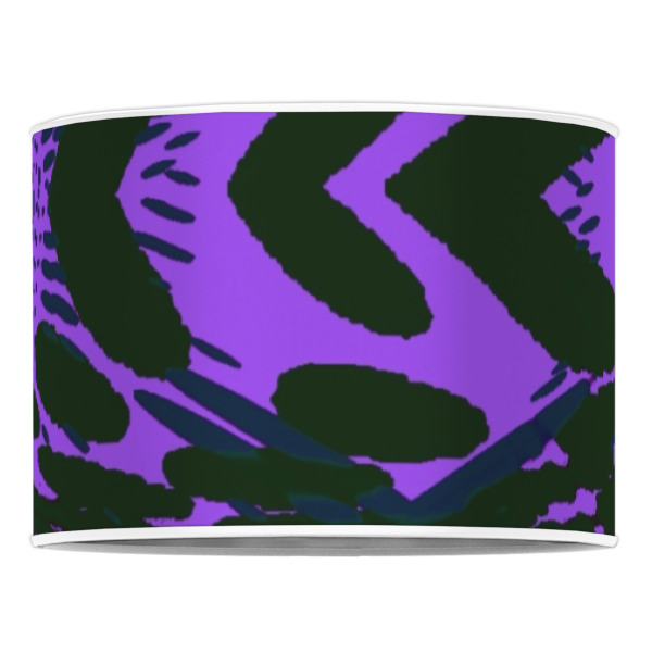 Custom Design - 16" Drum Lampshade - Front (Poly Film)