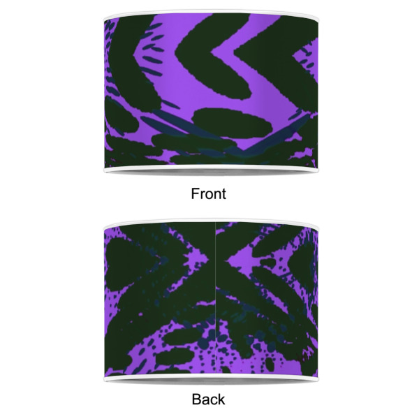 Custom Design - 8" Drum Lampshade - APPROVAL (Poly Film)