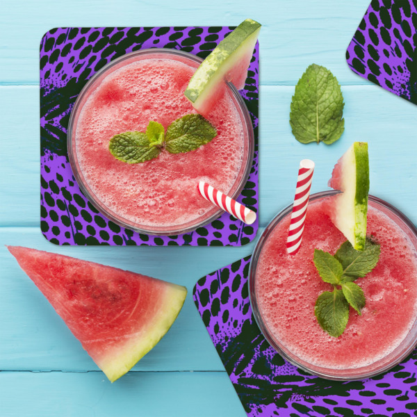 Custom Design - Coaster Set - LIFESTYLE