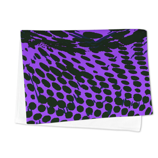 Custom Design - Microfiber Dish Towel - FOLDED HALF