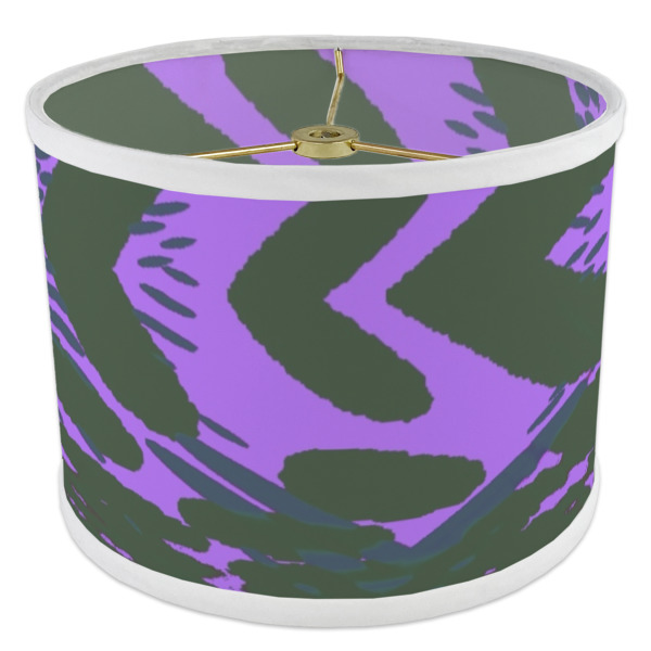 Custom Design - 8" Drum Lampshade - ANGLE Poly-Film