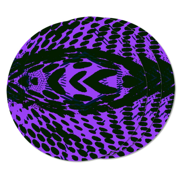 Custom Design - Round Fridge Magnet - THREE