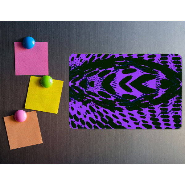 Custom Design - Rectangular Fridge Magnet - LIFESTYLE