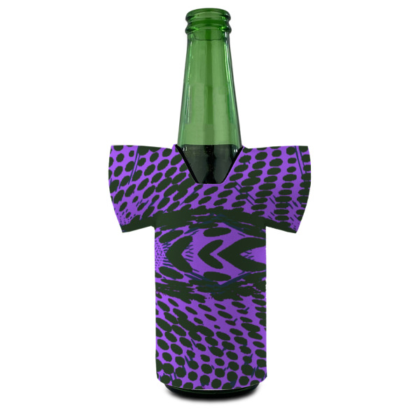 Custom Design - Jersey Bottle Cooler - FRONT (on bottle)