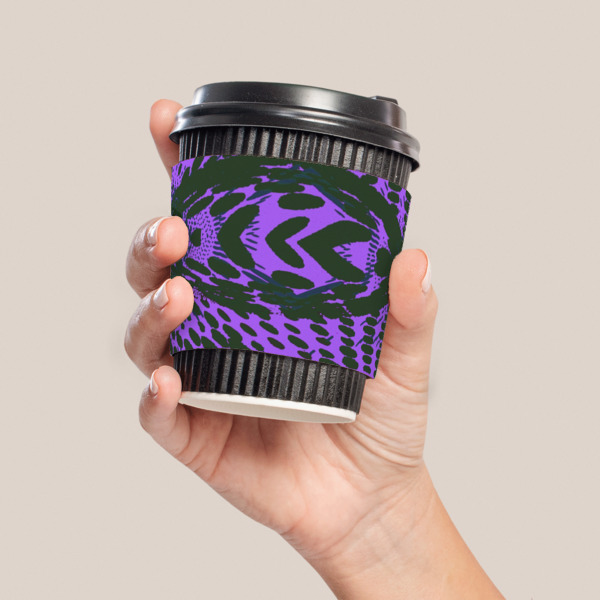 Custom Design - Coffee Cup Sleeve - LIFESTYLE