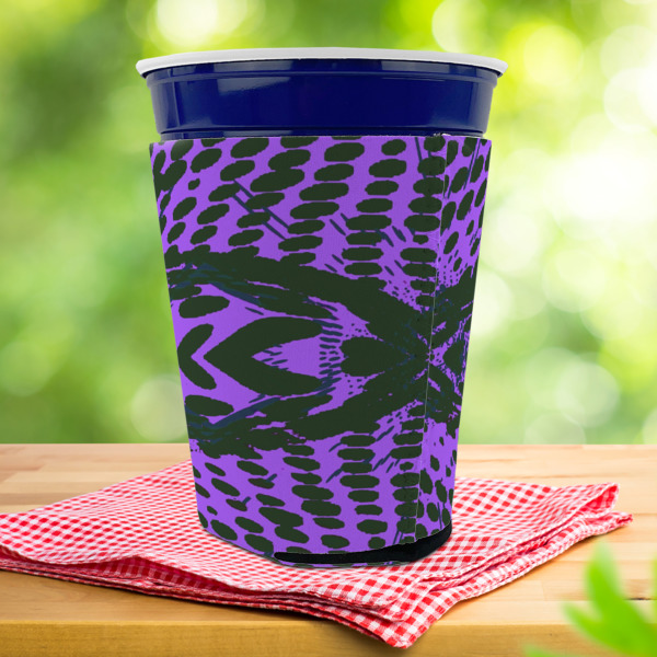 Custom Design - Party Cup Sleeves - with bottom - Lifestyle
