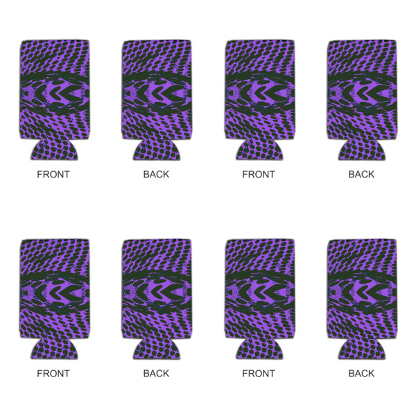 Custom Design - Can Cooler - 16oz - Set of 4 - Front & Back