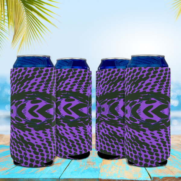 Custom Design - Can Cooler - 16oz - Set of 4 - In Context