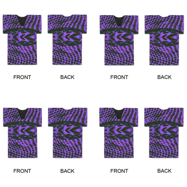 Custom Design - Jersey Bottle Cooler - Set of 4 - APPROVAL