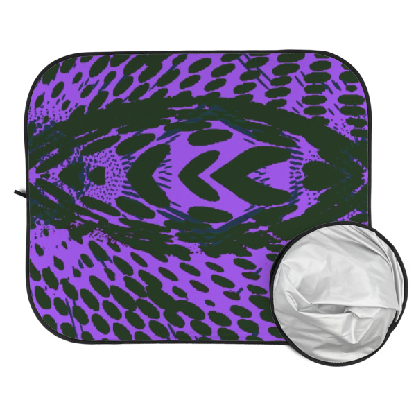 Custom Design - Car Sun Shades - FOLDED & UNFOLDED