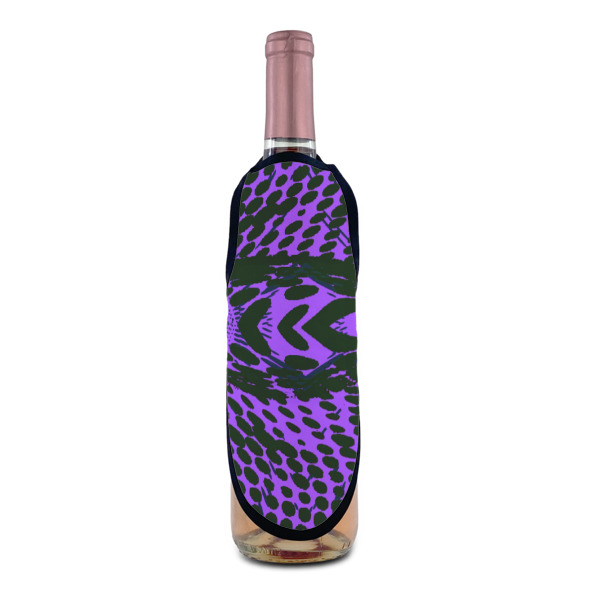 Custom Design - Wine Bottle Apron - IN CONTEXT