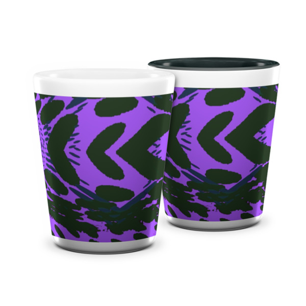 Custom Design Your Own Ceramic Shot Glass - 1.5 oz