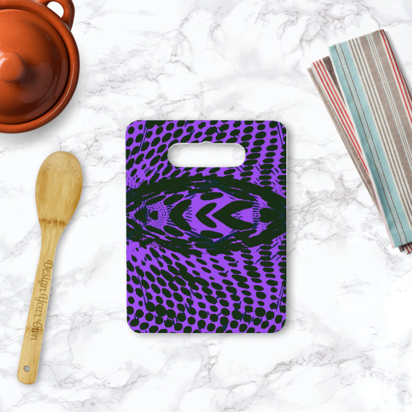 Custom Design - Rectangle Trivet with Handle - LIFESTYLE