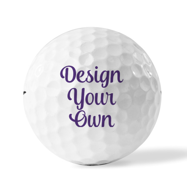 Custom Design - Golf Balls - Titleist - Set of 3 - FRONT