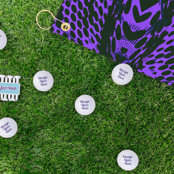 Custom Design - Golf Balls - Generic - Set of 12 - LIFESTYLE