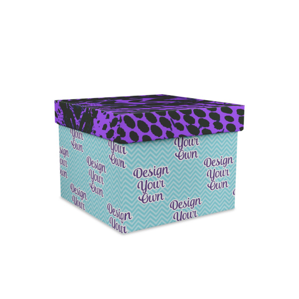 Custom Design - Gift Boxes with Lid - Canvas Wrapped - Small - Front/Main