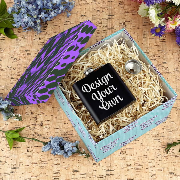 Custom Design - Gift Boxes with Lid - Canvas Wrapped - Large - In Context