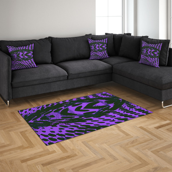 Custom Design - 4'x6' Indoor Area Rugs - IN CONTEXT