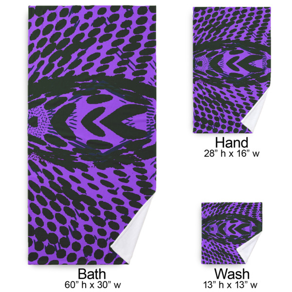 Custom Design - Bath Towel Sets - 3-piece - Approval