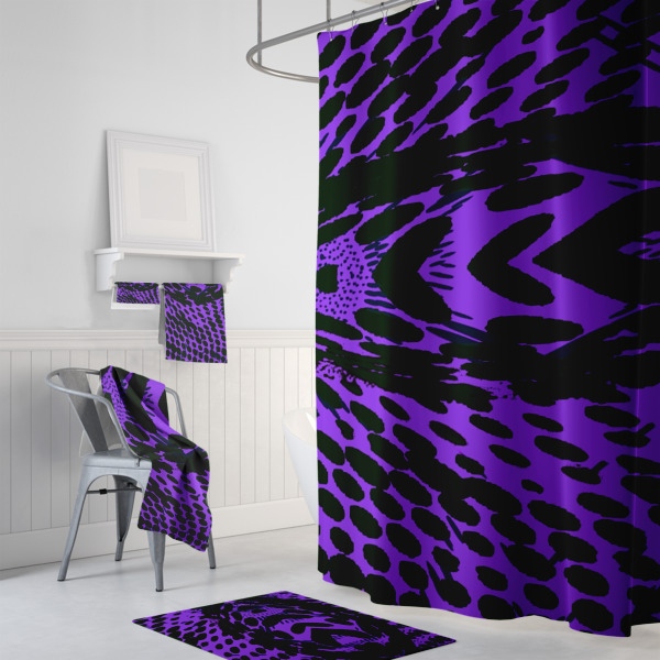 Custom Design - Bath Towel Sets - 3-Piece - In Context
